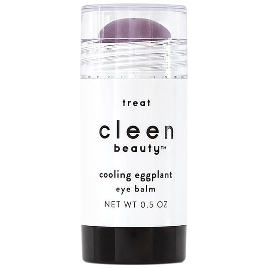 Cleen Beauty Cooling Eggplant Eye Balm | Under Eye Stick | Dark Circles Under Eye Treatment for Women | Puffy Eyes Treatment - Paraben Free | 0.5 Oz-VivaGrace Women