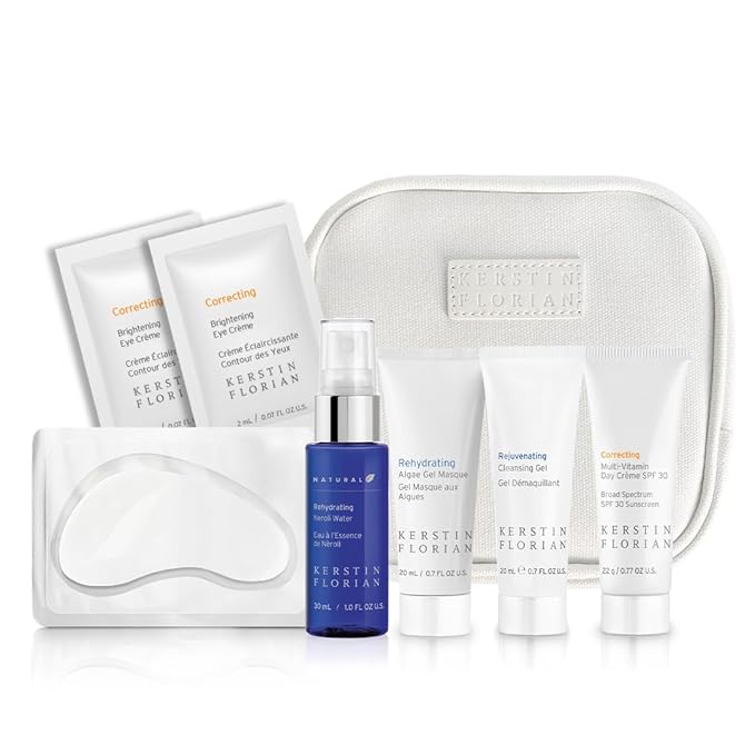 Kerstin Florian Skincare Starter Kit: A Deluxe Spa Set and Gift Basket for Complete Bath and Face Care - Unveil Radiant Beauty with Body Lotion, Face Skincare, and More in a Stylish Kit-VivaGrace Women