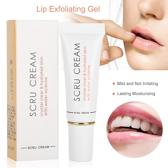 Lip Exfoliating Scrub Gel Lip Mask Propolis Moisturizing Repair Lip Dead Skin Gel Lip Nursing for Dry Chapped Lips Beauty Care 12g-VivaGrace Women