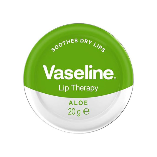 Vaseline Lip Therapy | Vaseline Lip Balm | Lip Moisturizer for Very Dry Lips | Aloe | 20g-VivaGrace Women