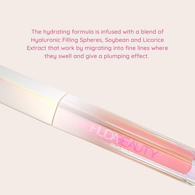 HUDA BEAUTY Silk Balm Hydrating and Nourishing Lip Balm Blush-VivaGrace Women
