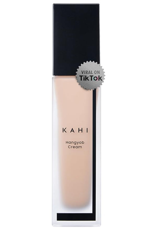 KAHI Single Veil Cream | Hangyob Foundation | Korean Tinted Moisturizer | Hydrating Perfect Cover BB Cream | Korean Skincare Makeup | Collagen Concealer Sun Cream Foundation 1.01 fl oz-VivaGrace Women