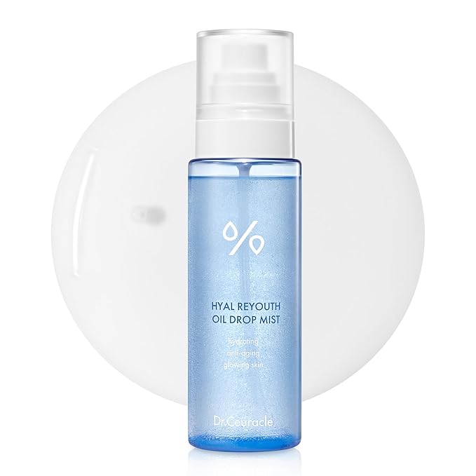 leegeehaam Dr.Ceuracle Hyal Reyouth Oil Drop Mist (125ml / 4.22 fl. oz.) - Facial Serum Mist with Hyaluronic Acid, Panthenol, Fructan, Soothing and Hydrating for All Skin Types-VivaGrace Women