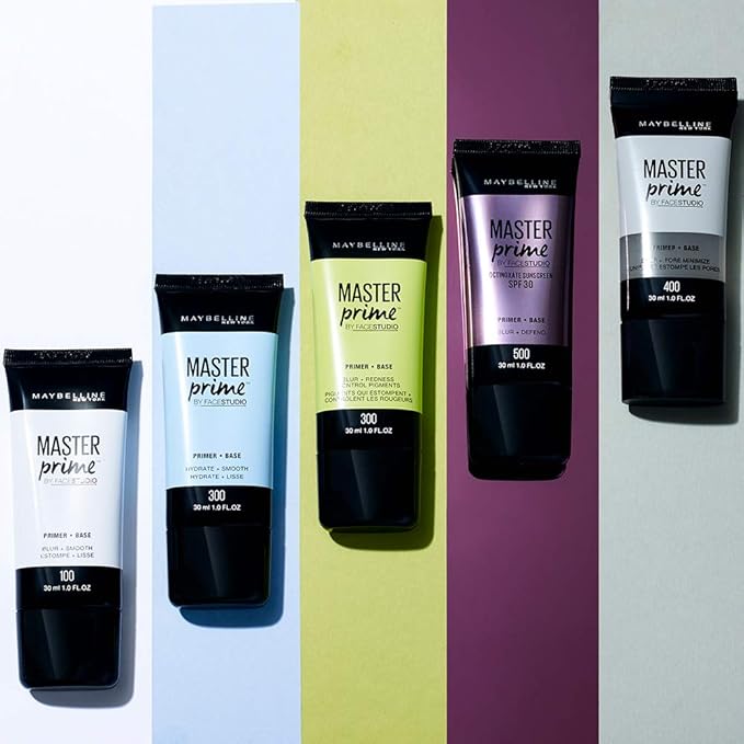 Maybelline Face Studio Master Prime Face Primer Makeup Base, Blur + Smooth, 1 Count-VivaGrace Women