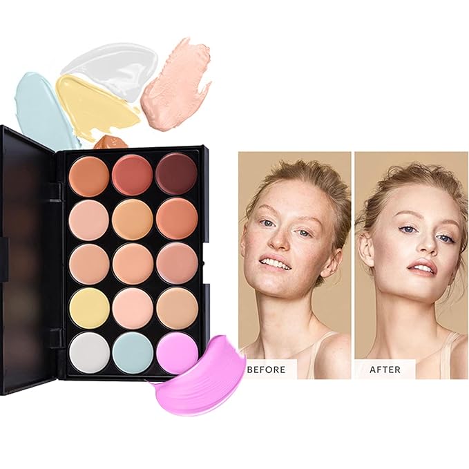 Professional All in One Makeup Kits for Women, Cosmetic Essential Starter Bundle, Eye Shadow, Blush, Liquid Lipgloss, Foundation Brush, Makeup Set with Makeup Bag, Christmas Valentines Gift Box-VivaGrace Women