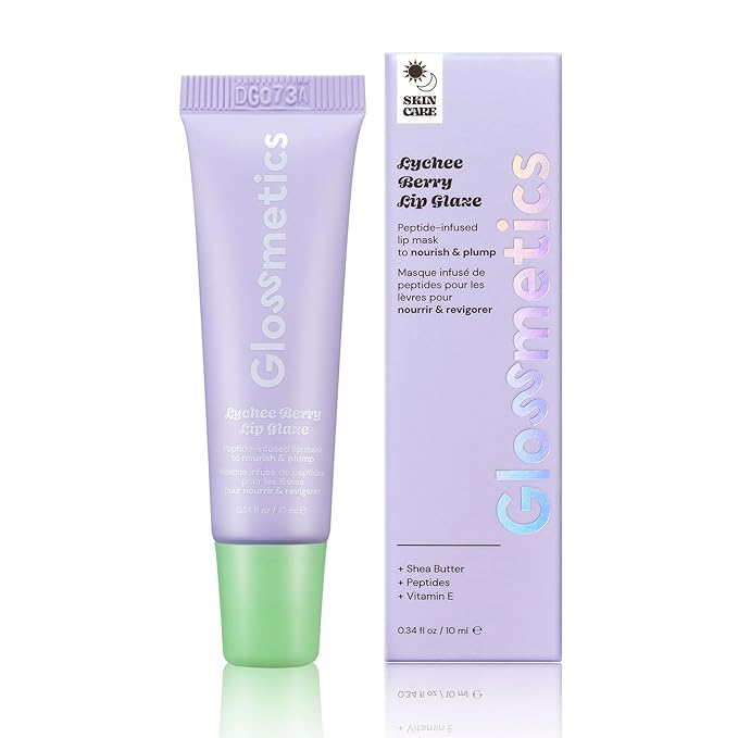Glossmetics Lychee-Berry Overnight Lip Mask - Hydrating, Moisturizing Lip Balm for Soft, Smooth Lips-VivaGrace Women
