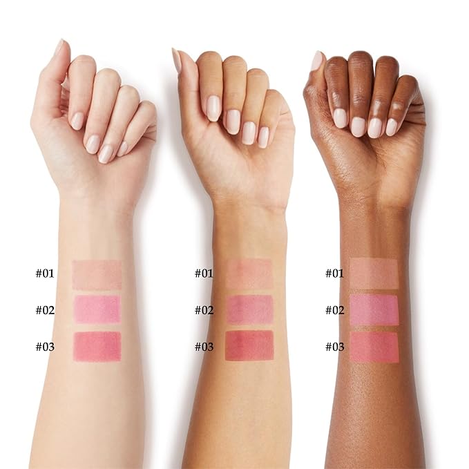 Cream Blush Makeup,Buildable Blush Stick for Cheeks,Matte Finish,Long Wear,Easy Application,Lightweight Multi Stick-VivaGrace Women
