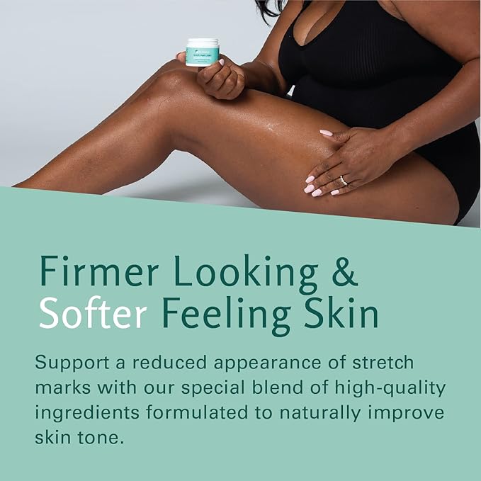Stretch Mark Cream Infused with Collagen & Stem Cell Maternity Skincare Oil Removes Stretch Mark Prevention & Scar Remover Lotion Green Tea Extract & Raspberry Ketones by M3 Naturals-VivaGrace Women