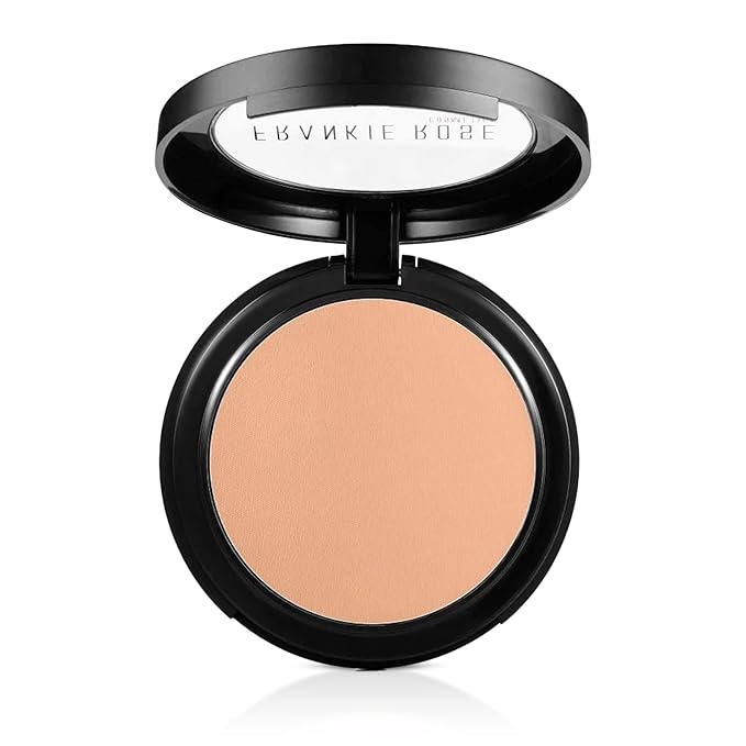 Frankie Rose Cosmetics Powder Foundation – Full Coverage Face Powder For Pores & Imperfections, Evens Out Skin Tone & Shine-Control | 58 Grams (Vintage)-VivaGrace Women