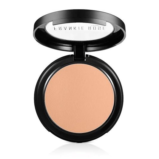 Frankie Rose Cosmetics Powder Foundation – Full Coverage Face Powder For Pores & Imperfections, Evens Out Skin Tone & Shine-Control | 58 Grams (Vintage)-VivaGrace Women