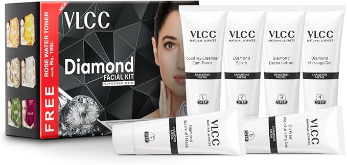 VLCC Professional Saloon Series Diamond Polishing Facial Kit-VivaGrace Women