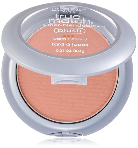L'Oreal Paris True Match Super-Blendable Powder Blush, Innocent Flush, 0.21 Oz (Packaging May Vary)-VivaGrace Women