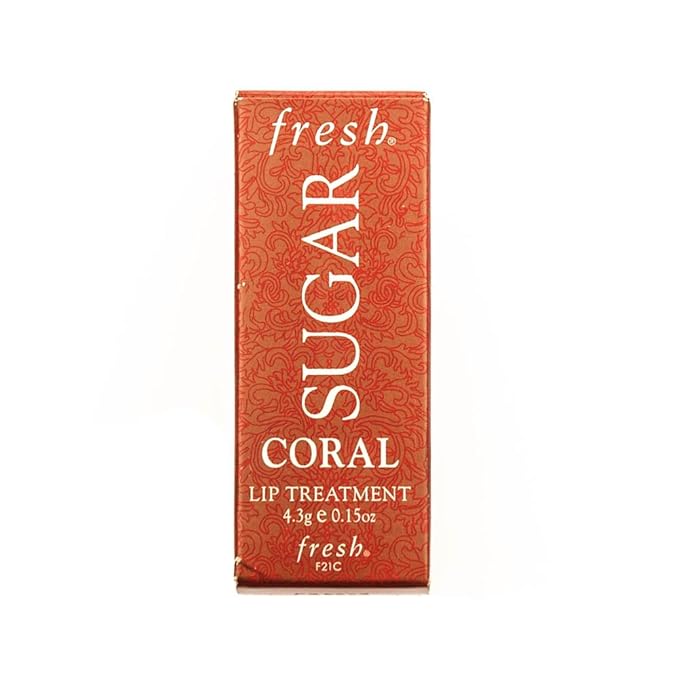 Fresh Sugar Lip Treatment SPF 15, Coral, 0.15 Ounce-VivaGrace Women