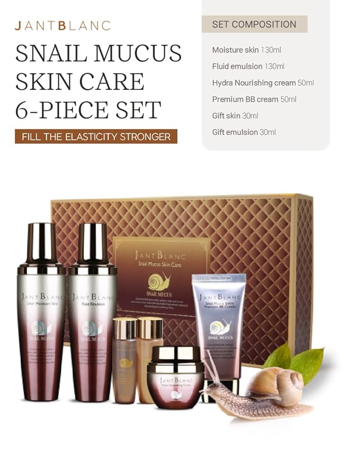 Jantblanc Snail -Mucus Skin Care Set (Skin Care 4 Set)-VivaGrace Women