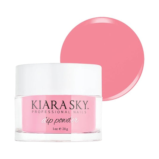 Kiara Sky Long Lasting Nail Dip Powder Pink Tones 1 oz, Cotton Kisses-VivaGrace Women