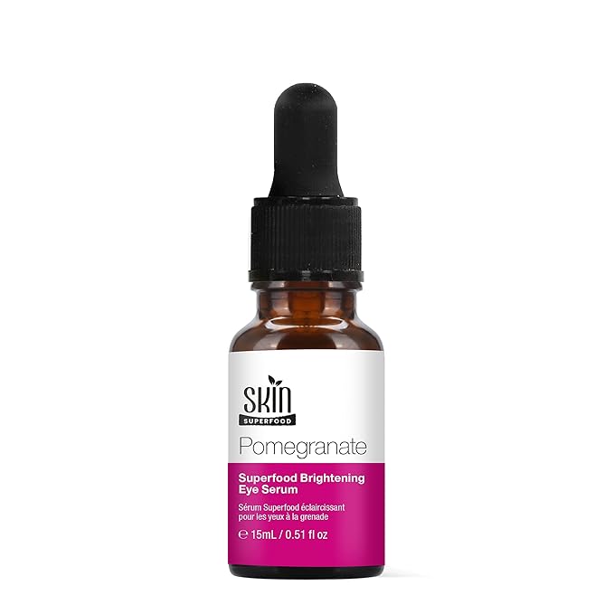 Pomegranate Superfood Brightening Oily Eye Serum 100% Natural and Vegan 0.53 Fl Oz (15ml)-VivaGrace Women