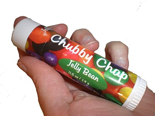 Three (3x) Large Jumbo Chapstick Natural Chapstick - 1/2 Ounce Lip Balm (Jelly Bean)-VivaGrace Women