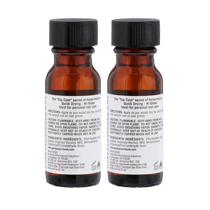 Gena Healthy Hoof Lacquer 0.5oz, 2 pack