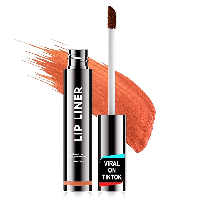 OETUIOW Lip Tint Stain Peel Off - Waterproof Lip Liner Stain, Moisturizing Long-Lasting Lip Stain, Create A Natural Lip Color, Enhancing Complexion for All Skin Types (Coral, 0.12 Fl Oz (Pack of 1))-VivaGrace Women