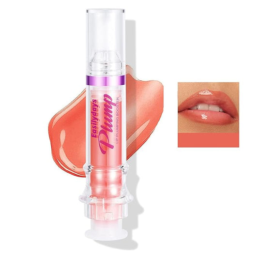 Lip Gloss Plumper Glossy Lip Lipstick, Lifter Gloss, Hydrating, Volumizes, High-Shine, Lip Plumping Lip Glass Mirror Lip Glaze Lip Makeup, Plump And Pout Lip Plumper for Women Girls-VivaGrace Women