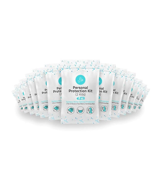 All-in-One Personal Protection Kits for TWO PEOPLE - 10 PACK-VivaGrace Women
