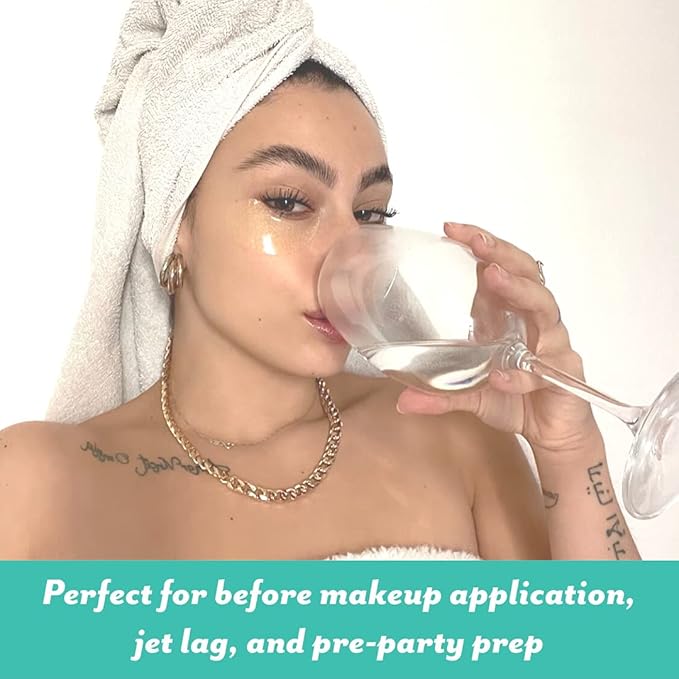 Patchology Eye Masks, Illuminating Under Eye Patches for Dark Circles (15 Pair) Brightening Eye Mask, Vitamin C Serum Eye Bags Treatment for Men and Women, Cooling Gel Pads-VivaGrace Women