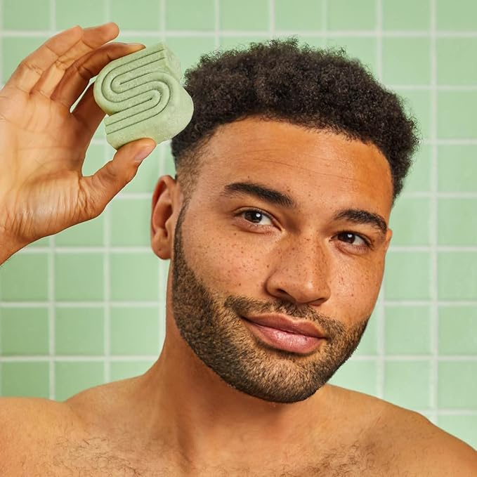 Kitsch Tea Tree & Mint Shampoo Bar - Anti Dandruff Shampoo for Itchy Scalp and All Hair Types - Natural Hair Shampoo Bar with Mint - Vegan Hair Care, Paraben & Sulfate Free, Made in USA - 3.2oz