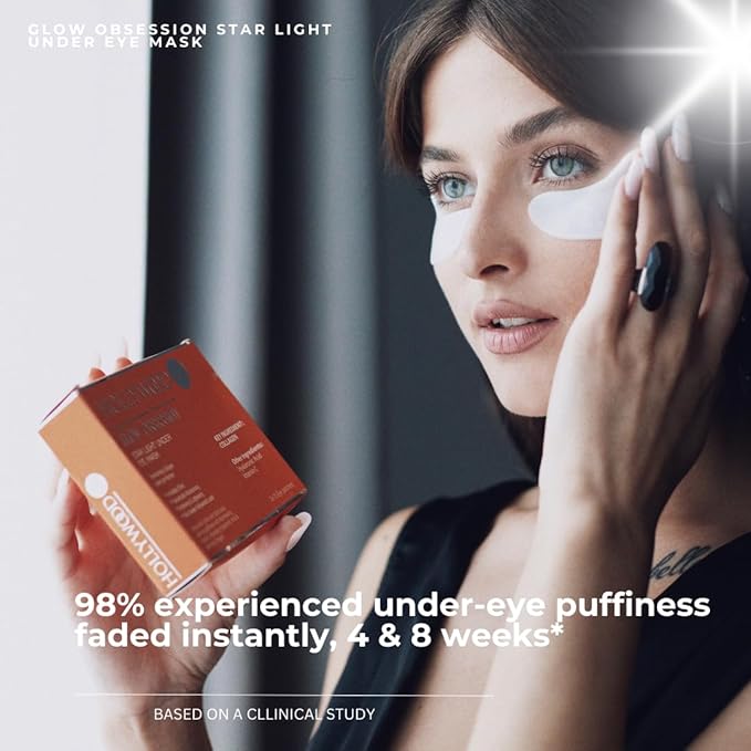 Anti-age under eye masks - With Hyaluronic Acid, Collagen & Vitamin C. Natural gel eye masks, under eye gel patches for dark circles & puffy eyes. Anti wrinkle skincare, hydrating & soothing. 20 pairs-VivaGrace Women