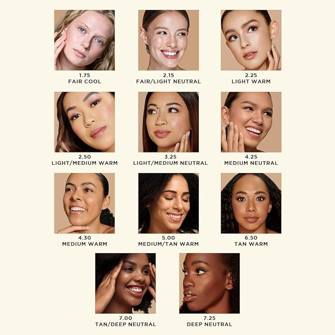 HALEYS Re-form Luminous Skin Foundation, VEGAN + CRUELTY-FREE, Blurs, Conceals, Blendable, Buildable Med-to-Full Coverage, Weightless, Oil-free, All-Day Wear, Hyaluronic Acid, All skin types (1.75)-VivaGrace Women