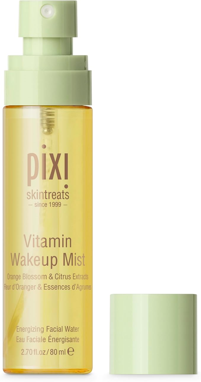 Pixi Vitamin-C Wakeup Mist | Helps Cool, Refresh, and Wake Up Skin | Adds Hydration | Boosting Treatment Toner | 2.7 fl oz / 80ml-VivaGrace Women