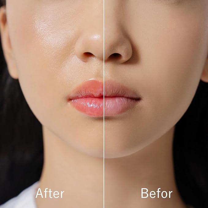 Lip Butter - Lipsafer Color Balm Reddish, Nourishing Lip Care with Cupuaçu Seed Oil & Camellia Oil, Petrolatum-Free, Dye-Free, Fragrance-Free-VivaGrace Women