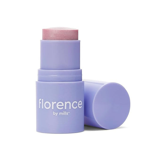 florence by mills Self Reflecting Highlighter Stick, Self Respect (pink), 0.21 oz/ 6 g-VivaGrace Women