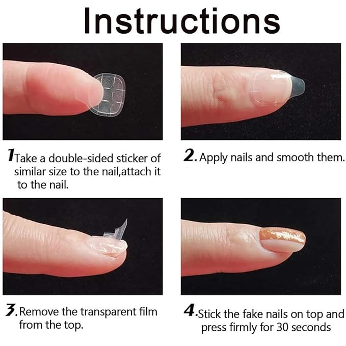 24pcs Silver Chrome Press On Stiletto Glossy Mirror Full Cover Acrylic Ballerina Glue On Almond Shape False Nails for Women & Girls