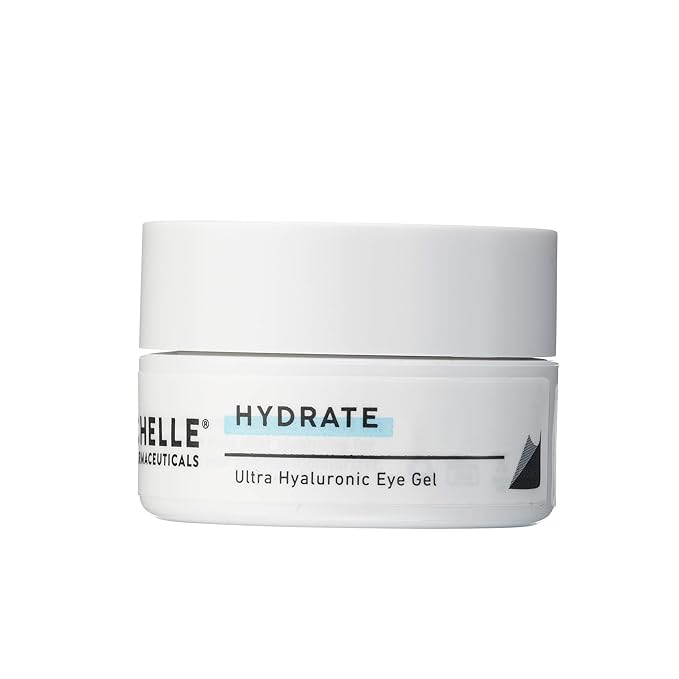 MyChelle Dermaceuticals Ultra Hyaluronic Eye Gel (0.45 Fl Oz) - Rich Hydration for Dry Skin with Vegan Hyaluronic Acid, Help Plump Skin and Help Reduce Appearance of Fine Lines and Wrinkles-VivaGrace Women