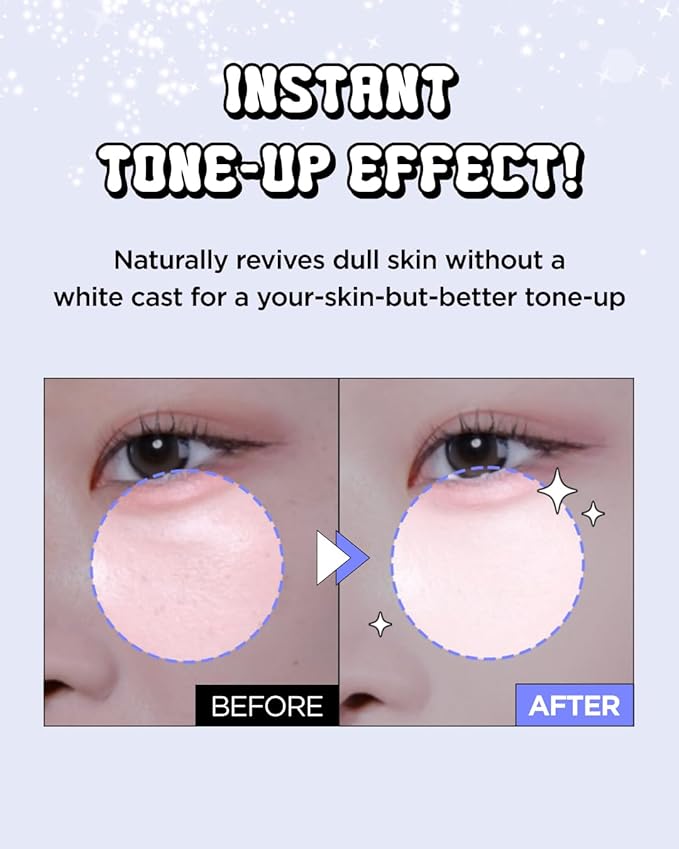 CHASIN' RABBITS All About Glow Tone-up Cream 1.69 fl. Oz, Natural Makeup Base, Dewy Hydration, Long-Lasting Makeup with Soft Texture, Korean Beauty-VivaGrace Women