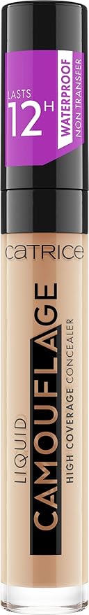 Catrice | Liquid Camouflage High Coverage Concealer | Ultra Long Lasting Concealer | Oil & Paraben Free | Cruelty Free (015 | Honey)-VivaGrace Women