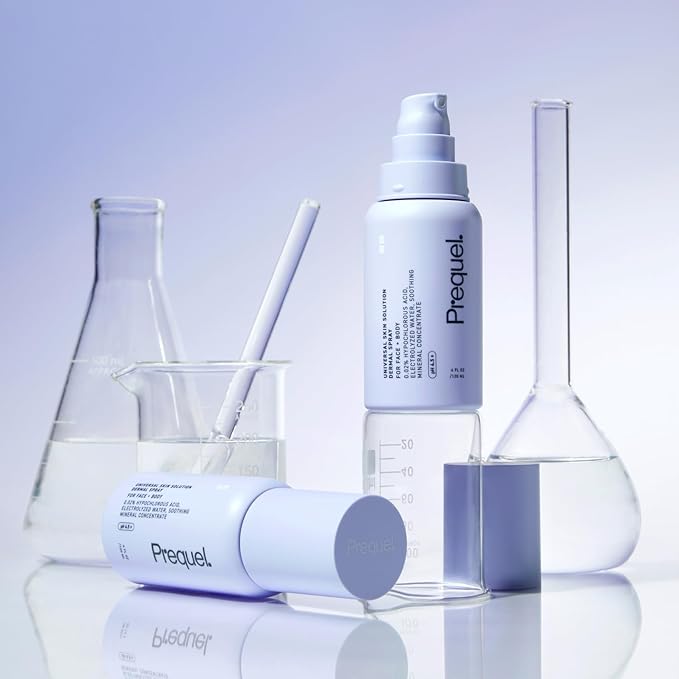 Skin Universal Skin Solution Hypochlorous Acid Spray for Face and Body. HOCL Facial Cleanser and Dermal Spray with Electrolyzed Water and Mineral Complex. pH-Stabilized Skin Care. 4oz-VivaGrace Women