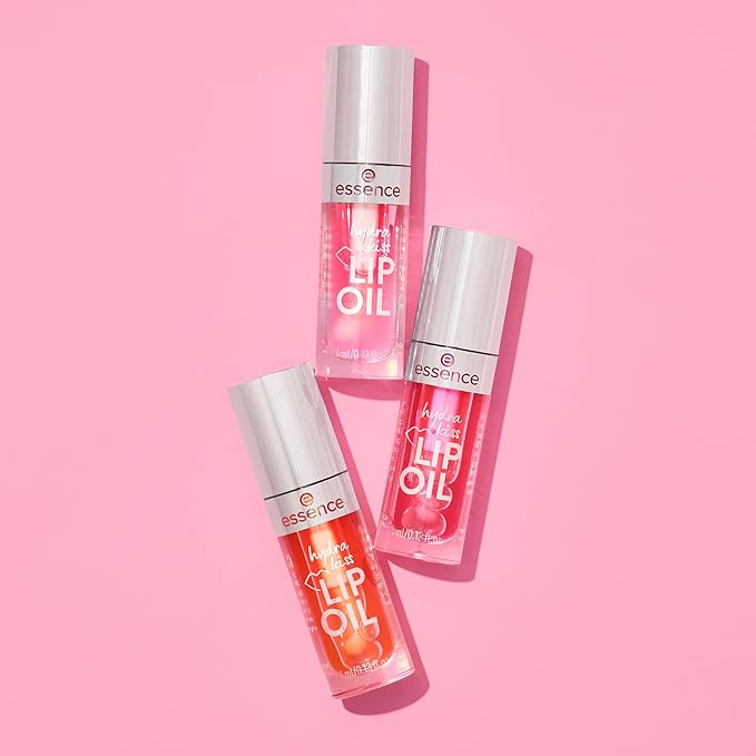 essence | Hydra Kiss Lip Oil | Vegan & Cruelty Free (01 | Kiss From A Rose)-VivaGrace Women