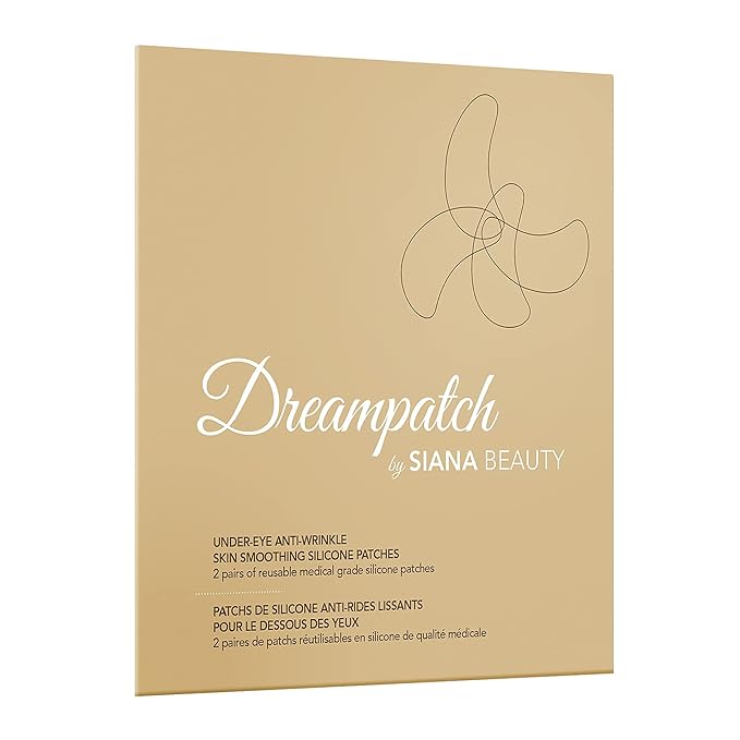 Anti-Wrinkle Skin Smoothing Reusable Silicone Patches by SIANA BEAUTY | Dreampatch, Under-Eye Patches, 2 pairs, 1-month supply-VivaGrace Women