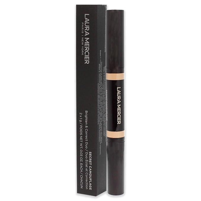 Laura Mercier Secret Camouflage Concealer Duo Stick - 1N Fair with Neutral Undertones Women 2 x1g/ 0.03 oz-VivaGrace Women