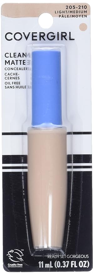 COVERGIRL - Clean Matte Concealer, Oil-Free, Lightweight Formula, Blendable, Natural-Looking Coverage, 100% Cruelty-Free (Pack of 2)-VivaGrace Women