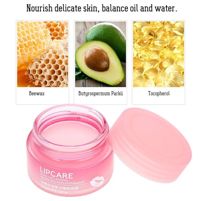 20g Lips , Moisturizing Lips Lip Lips, Lightening Lips, Delicate Lips Moisturizing Lip , Nourishing Moisturizing Lips Lines Anti Aging Lips Care-VivaGrace Women