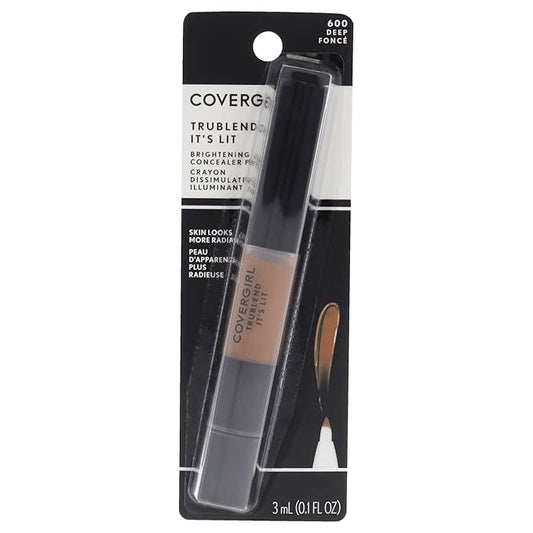 COVERGIRL Trublend It's Lit Concealer, Deep D6-D8, 0.10 Ounce-VivaGrace Women
