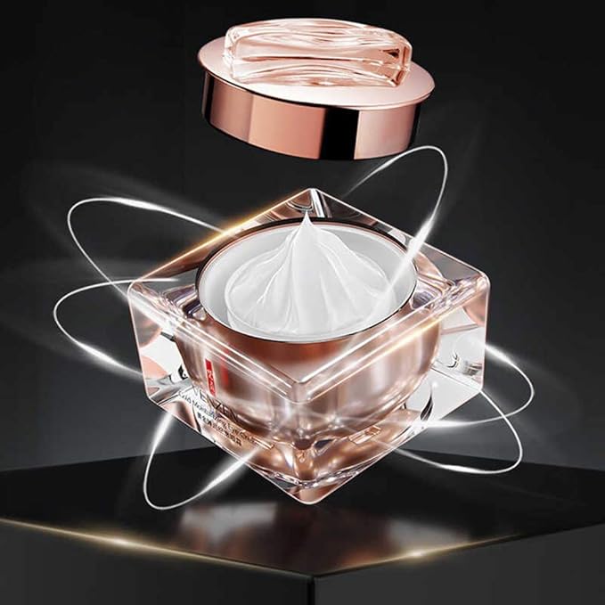 VENZEN Gold Moisturizing Eye Cream Anti Aging Anti Wrinkle Shade Dark Circles Shine Serum Glycerin Delicate Hyaluronic Acid 15g-VivaGrace Women