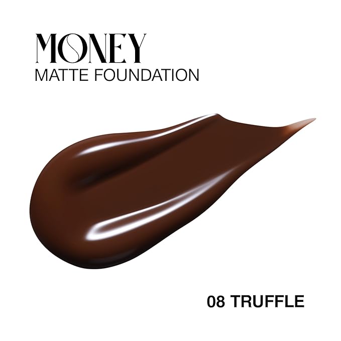 Matte Foundation Money - Long-Lasting Makeup Foundation with Flawless & Buildable Coverage - Liquid Foundation for All Skin Types (Truffle)-VivaGrace Women