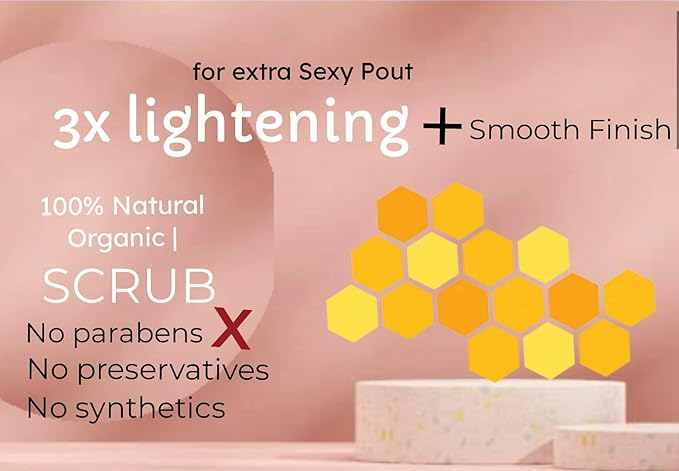 Lip Scrub for Dry Chapped Lip Repair - Moisturizing Exfoliating Formula-VivaGrace Women