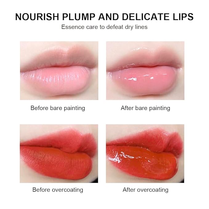 Hydrating Lip Butter Balm for a Glossy Finish and Lip Glow - Lip Glowy Balm with Summer-worthy Fragrance | Vegan Lip Care (#2-Berry)-VivaGrace Women