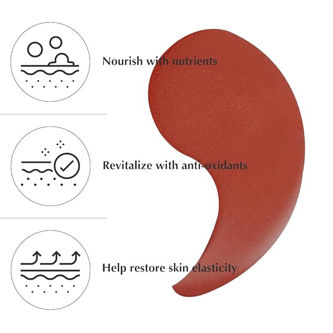 SHANGPREE Ginseng Berry Eye Mask (30pairs; 1.4g / wt. 0.05oz. x 60ea), Premium Korean Skincare-VivaGrace Women