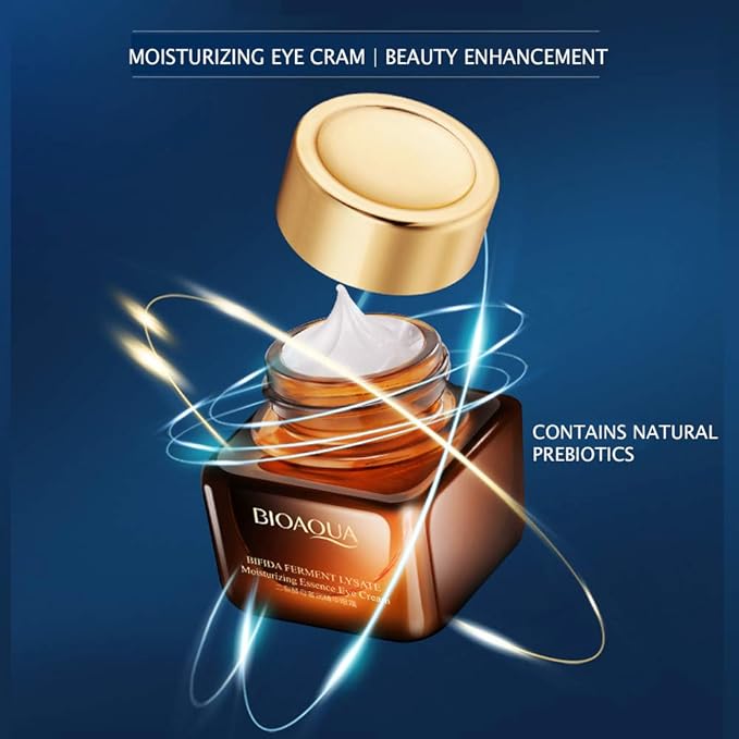 BIOAQUA Bifida Ferment Lysate Moisturizing Eye Cream Improve Dryness Reducing UV Damage 20g-VivaGrace Women