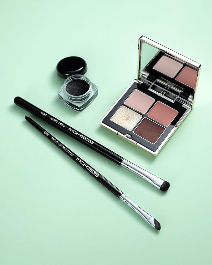EIGSHOW Eyeshadow Smudge Brush & Eyeliner Brush, High-End Precision Eye Makeup Tools for Blending Cat Eye, Winged Liner (E865&E806)-VivaGrace Women